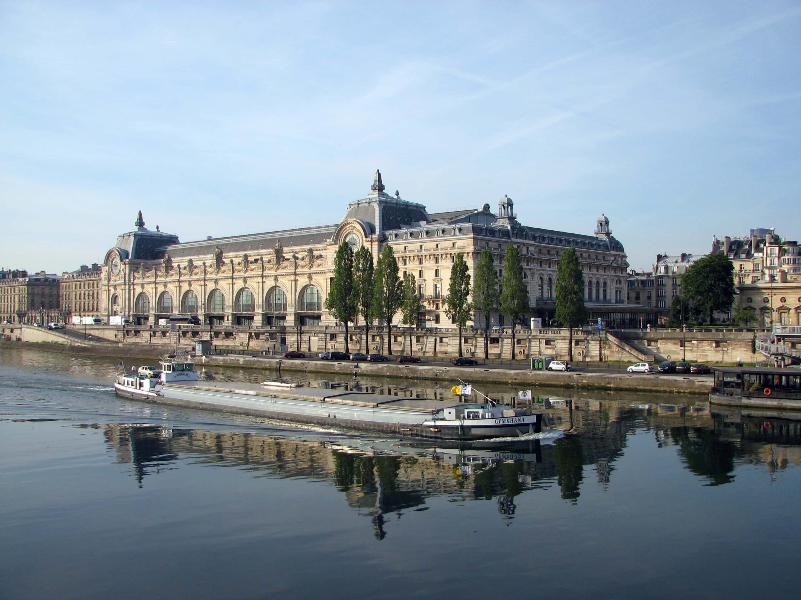 Le musée d'Orsay à Paris, ancienne gare reconvertie en musée des impressionnistes