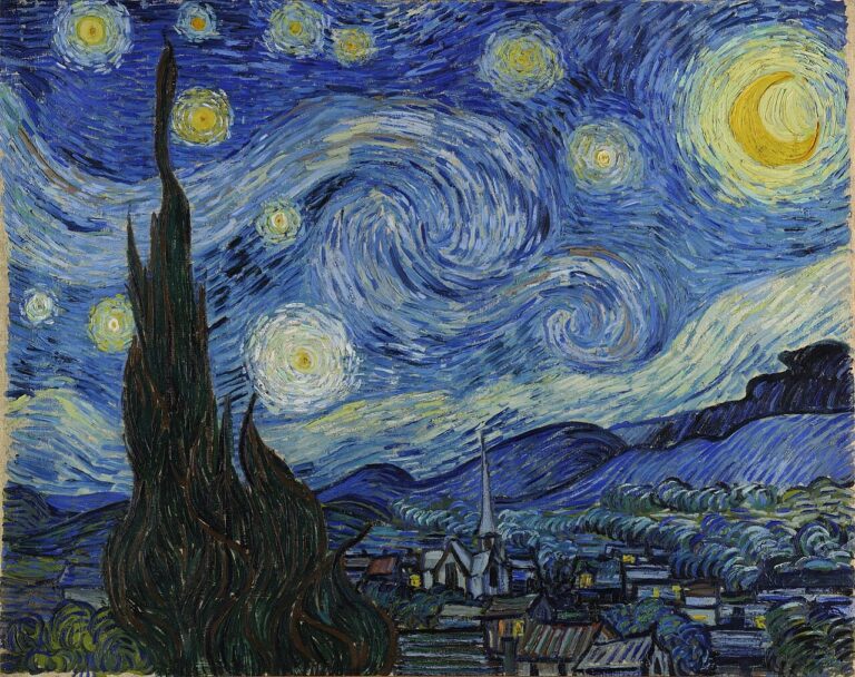 La Nuit étoilée, peinture de Vincent van Gogh conservée au Museum of Modern Art de New York