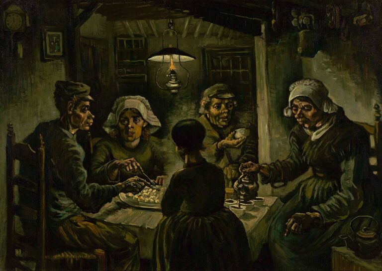 Les Mangeurs de pommes de terre, peinture de Vincent van Gogh conservée au Van Gogh Museum d'Amsterdam