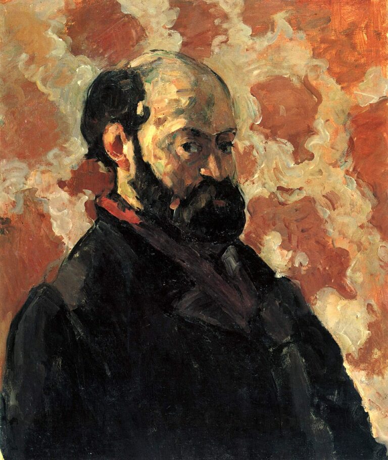Autoportrait au fond rose, Paul Cézanne vers 1875, musée d'Orsay