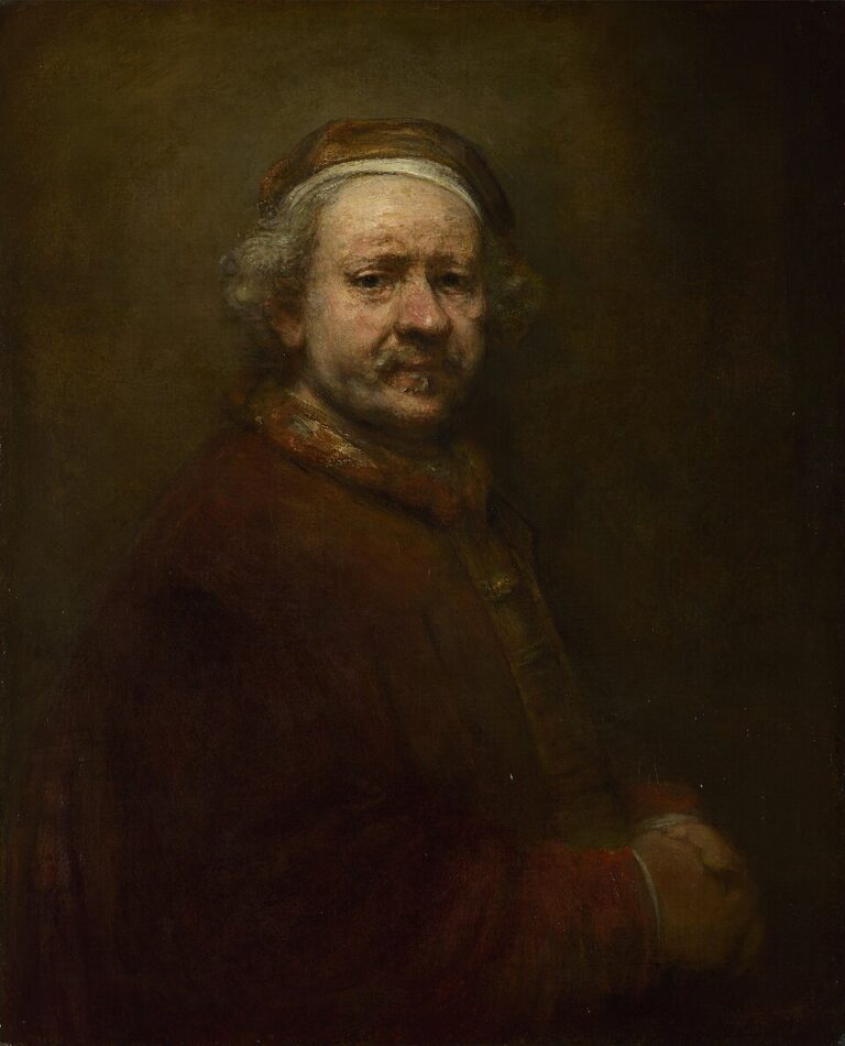 Autoportrait à 63 ans, Rembrandt van Rijn, 1669, National Gallery Londres