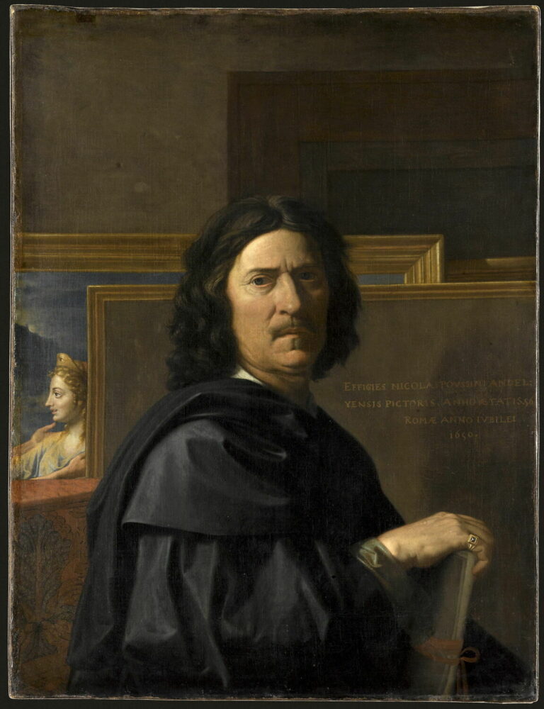 Autoportrait de Nicolas Poussin, 1650, musée du Louvre