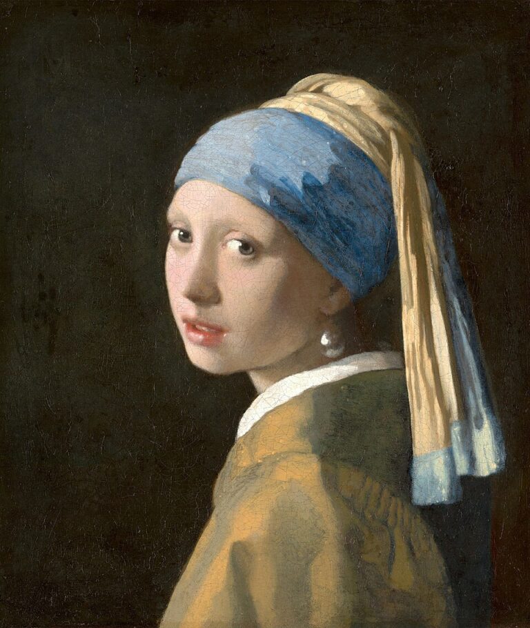 La Jeune Fille à la perle, Johannes Vermeer vers 1665, Mauritshuis La Haye