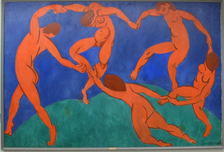 La Danse, Henri Matisse 1910, musée de l'Ermitage Saint-Pétersbourg