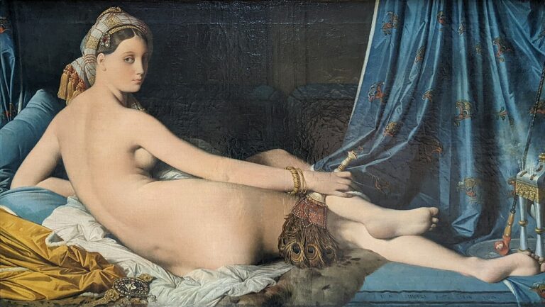 La Grande Odalisque, Jean-Auguste-Dominique Ingres 1814, musée du Louvre