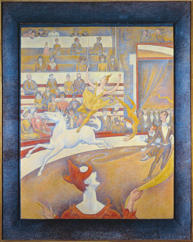 Le Cirque, Georges Seurat 1890-1891, musée d'Orsay