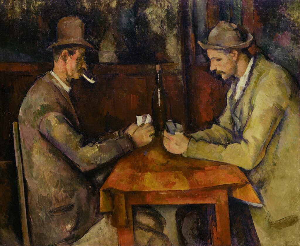 Les Joueurs de cartes, Paul Cézanne 1894-1895, musée d'Orsay