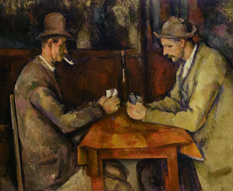 Les Joueurs de cartes, Paul Cézanne 1894-1895, musée d'Orsay