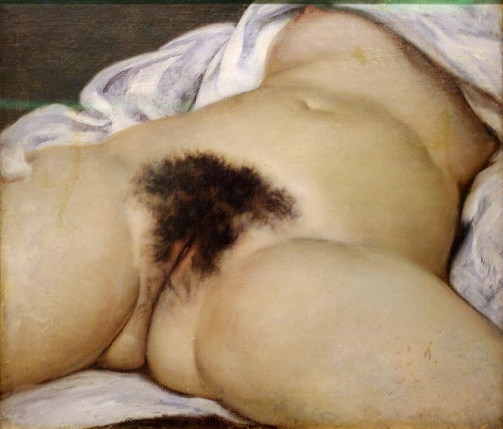 L'Origine du monde, Gustave Courbet 1866, musée d'Orsay