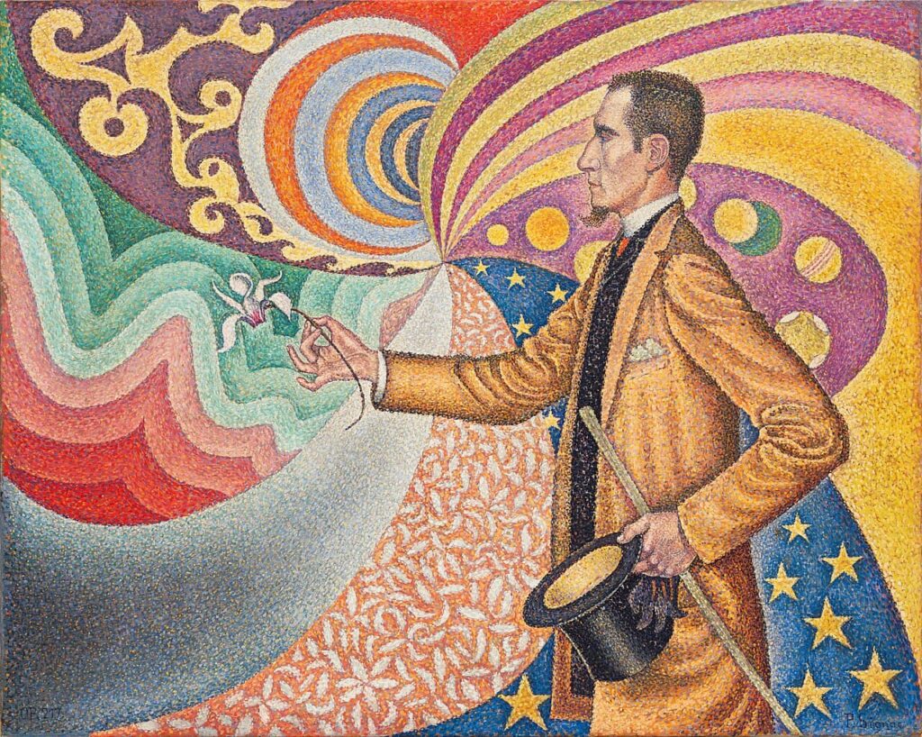 Portrait de Félix Fénéon, Paul Signac 1890, MoMA New York