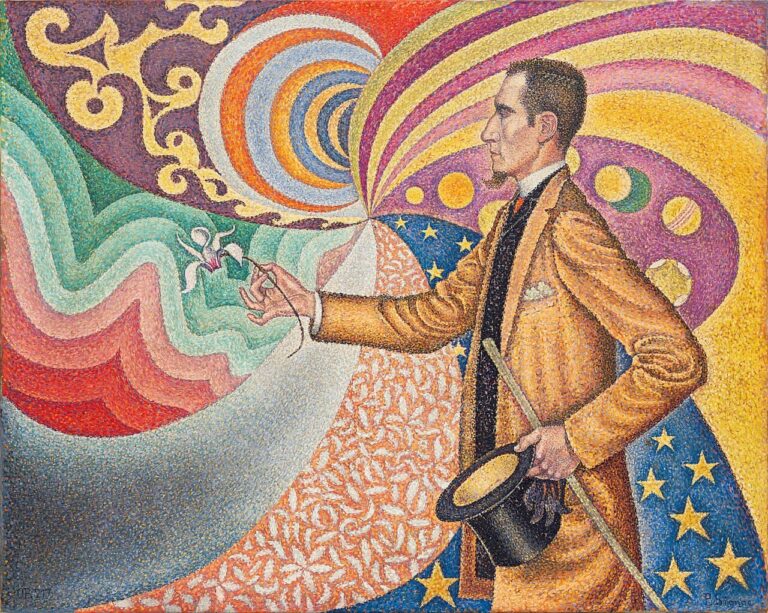 Portrait de Félix Fénéon, Paul Signac 1890, MoMA New York