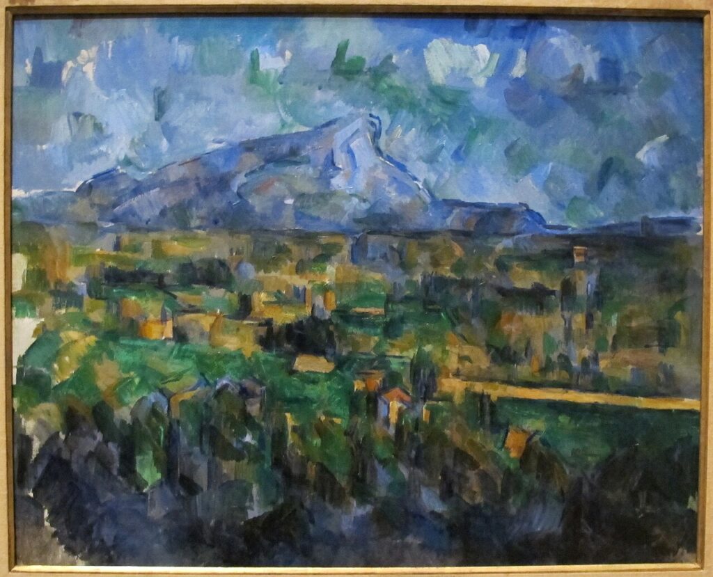 La Montagne Sainte-Victoire vue des Lauves, Paul Cézanne 1902-1906