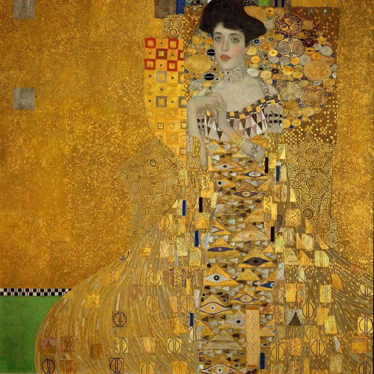 Portrait d'Adele Bloch-Bauer I, Gustav Klimt 1907, Neue Galerie New York