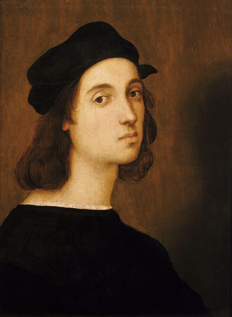 Autoportrait de Raphaël, galerie des Offices