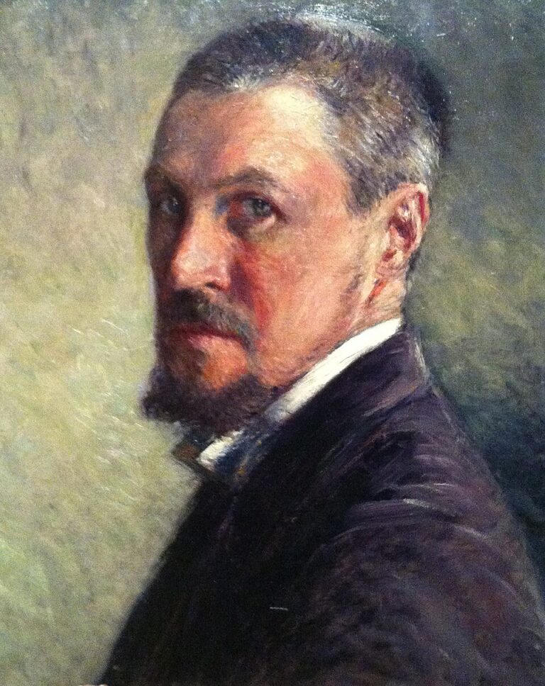 Autoportrait de Gustave Caillebotte