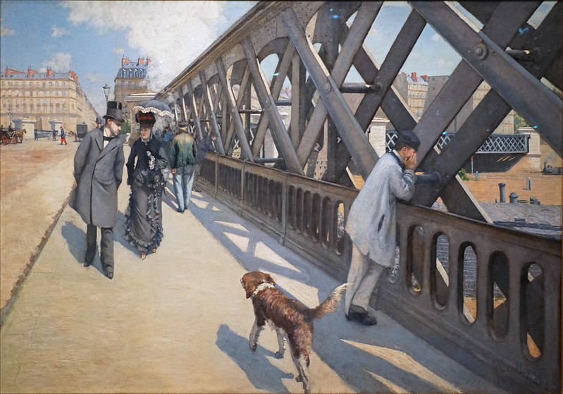 Le Pont de l'Europe, Gustave Caillebotte 1876, Petit Palais de Genève