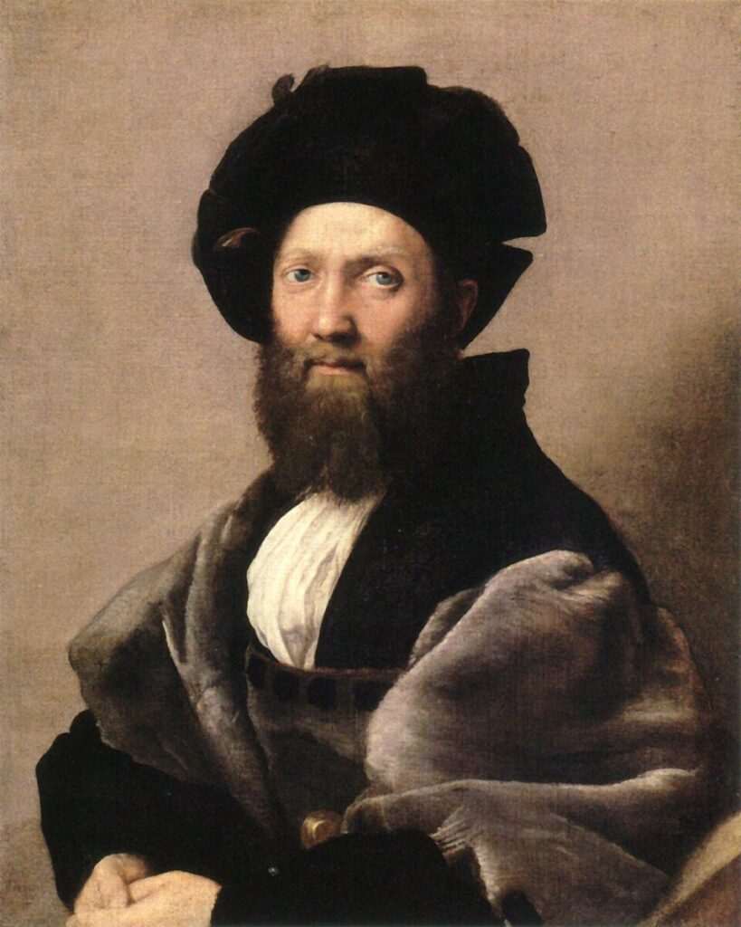 Portrait de Baldassare Castiglione, Raphaël, musée du Louvre