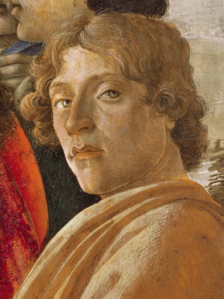Portrait présumé de Sandro Botticelli, galerie des Offices
