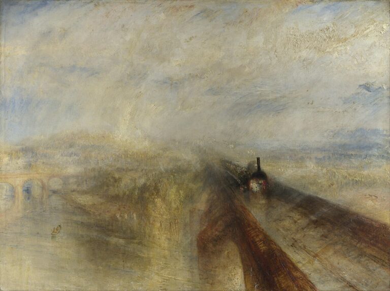 Pluie, Vapeur et Vitesse, de J.M.W. Turner, National Gallery