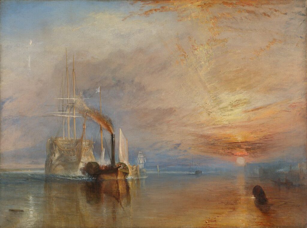 Le Téméraire remorqué à sa dernière demeure, de J.M.W. Turner