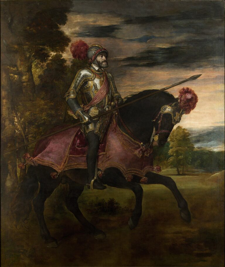 Charles Quint à cheval à Mühlberg, de Titien, musée du Prado